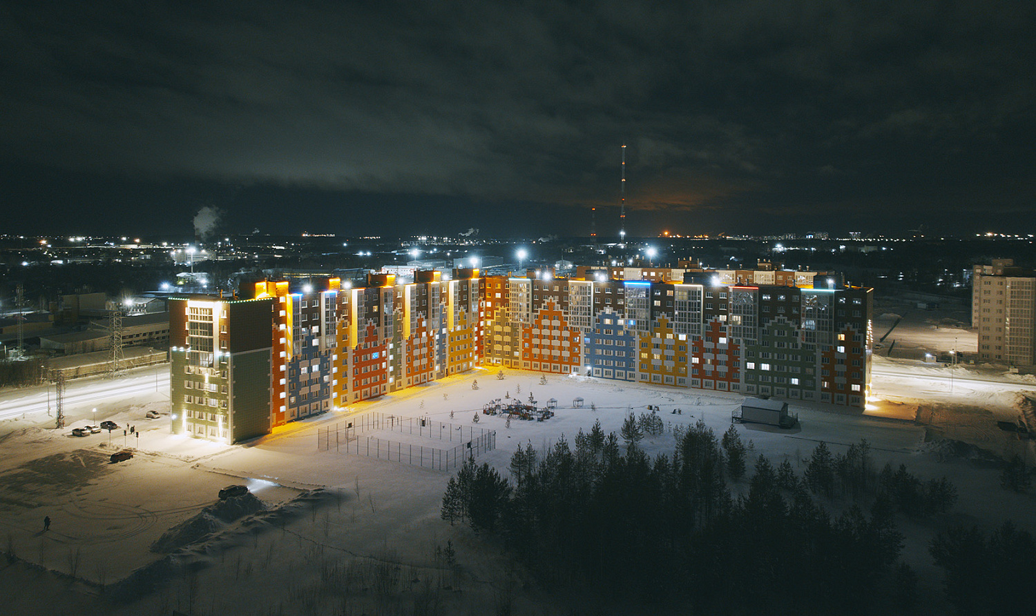 ЖК «Яркий» в посёлке Белый Яр