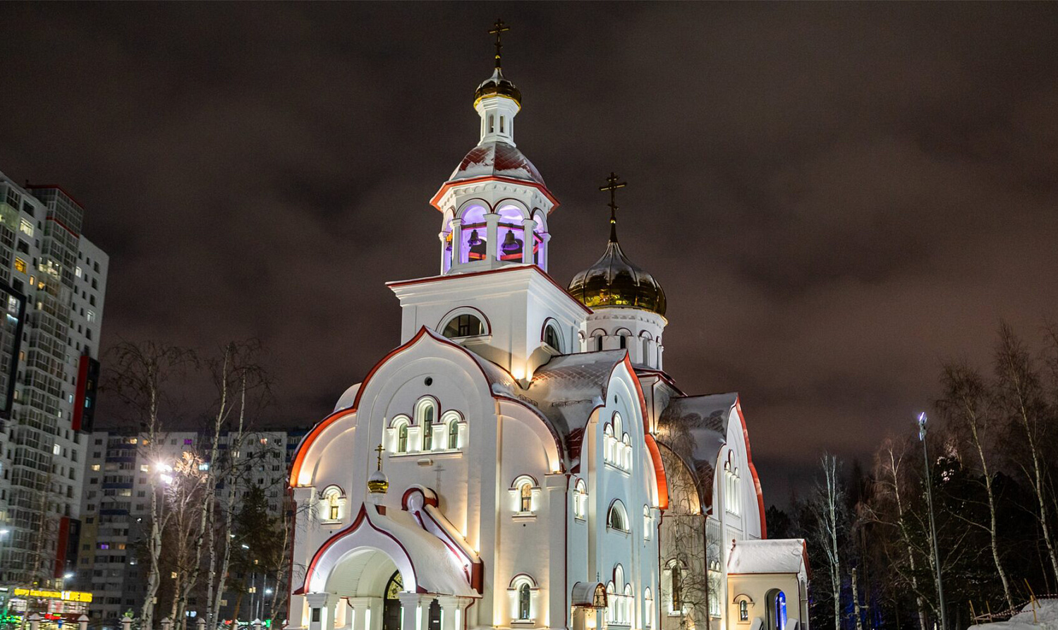 Храм Георгия Победоносца город Сургут