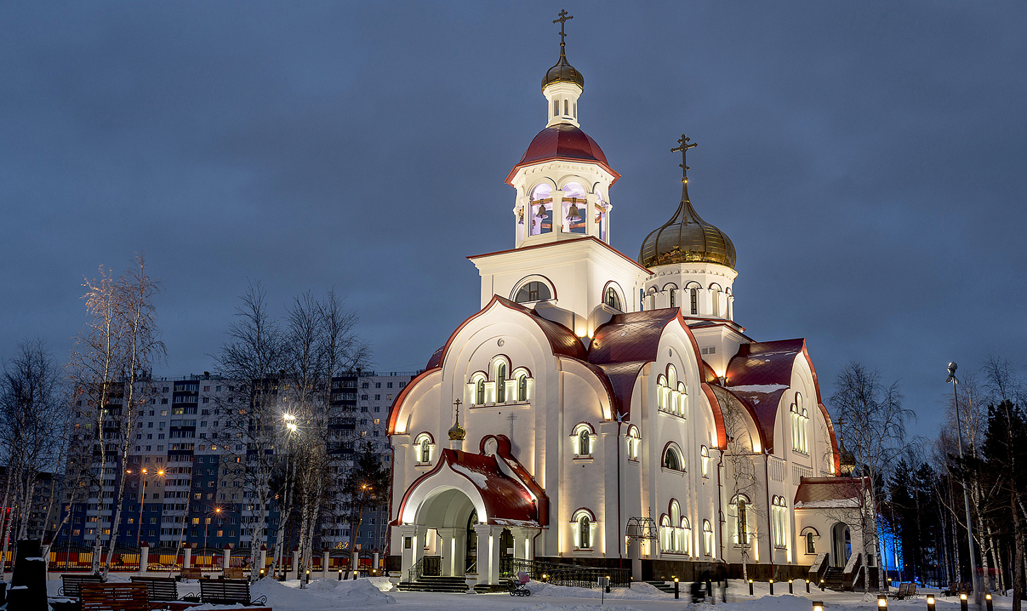 Храм Георгия Победоносца город Сургут