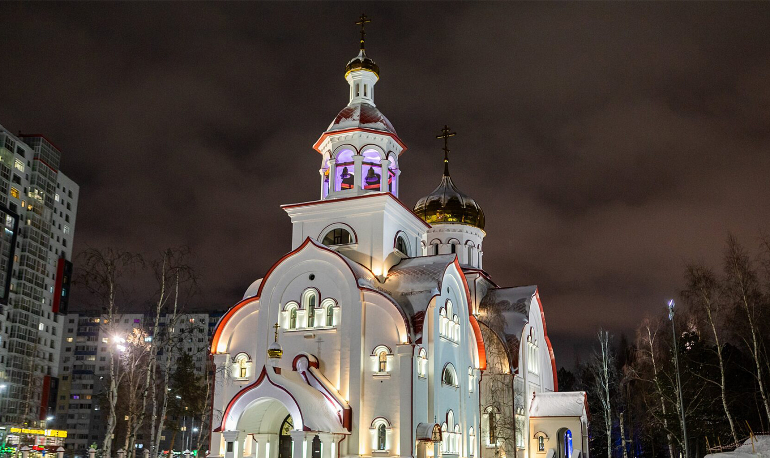 Храм Георгия Победоносца город Сургут