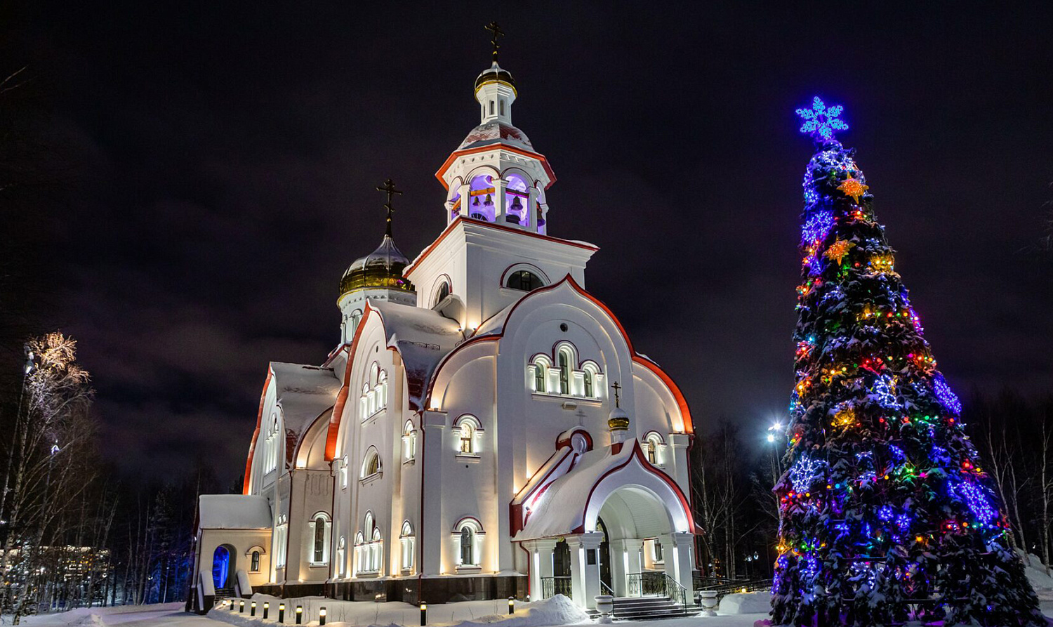 Храм Георгия Победоносца город Сургут